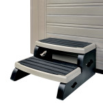 DURASTEP II DELUXE GREY - NEXT TO A SPA