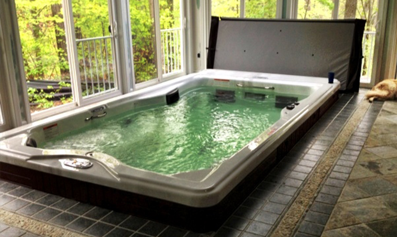 Plan Your Indoor Hot Tub Installation - Master Spas Blog