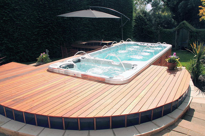 Swim Fitness Replacing Your Hot Tub Or Swim Spa — Above Ground In Ground Or Deck Swim Fitness